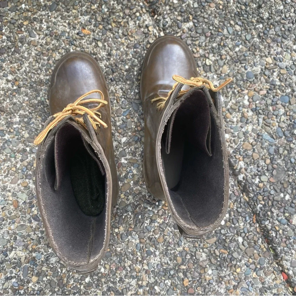 Steel Shank Boots Made in America Size 9
